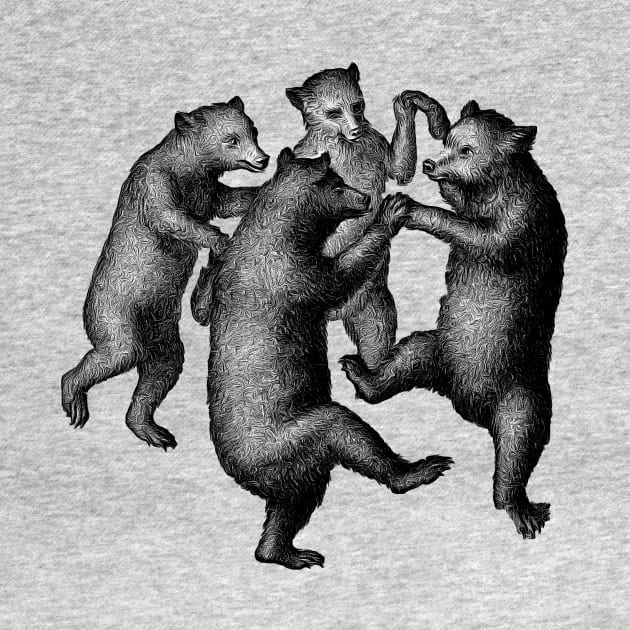 Frolicking Bears by DogfordStudios
